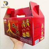 Nước hồng sâm có củ Won Ki Sam Hàn Quốc hộp 10 chai x 120ml