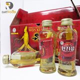 Nước hồng sâm có củ Won Ki Sam Hàn Quốc hộp 10 chai x 120ml