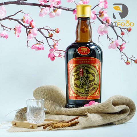 Nước hồng sâm đông trùng hạ thảo Daesan Hàn Quốc chai 720ml