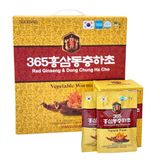 Nước hồng sâm đông trùng hạ thảo Hansusam 365 Hàn Quốc