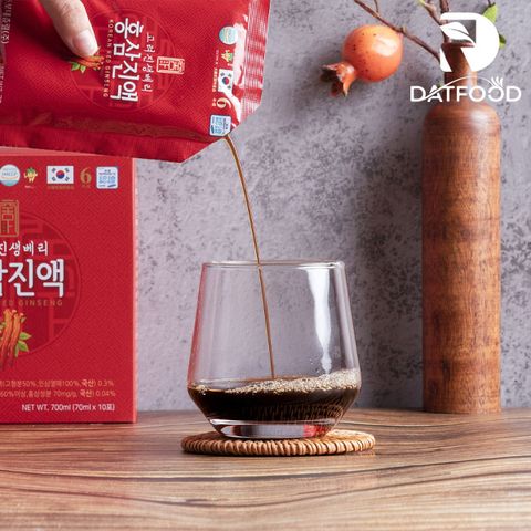 Nước hồng sâm Dongwon Hàn Quốc hộp xách đỏ 20 gói x 70ml