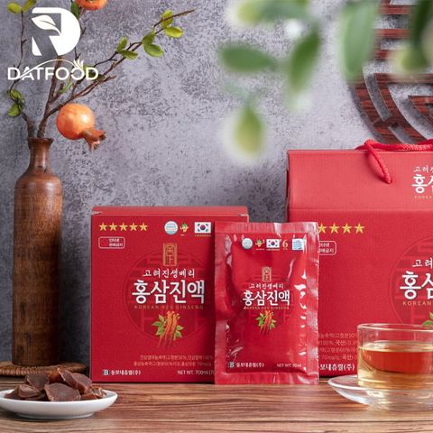 Nước hồng sâm Dongwon Hàn Quốc hộp xách đỏ 20 gói x 70ml