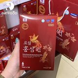 Nước hồng sâm Hoàng Gia Gold Hàn Quốc hộp 30 gói x 70ml