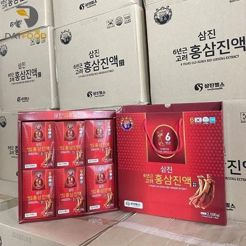 Nước hồng sâm Samjin Hoàng Gia 6 năm tuổi Hàn Quốc