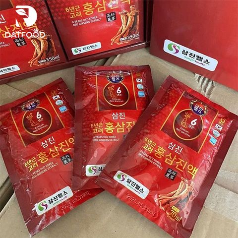 Nước hồng sâm Samjin Hoàng Gia 6 năm tuổi Hàn Quốc