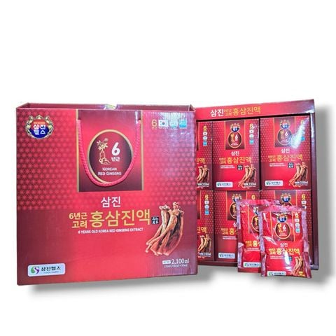 Nước hồng sâm Samjin Hoàng Gia 6 năm tuổi Hàn Quốc