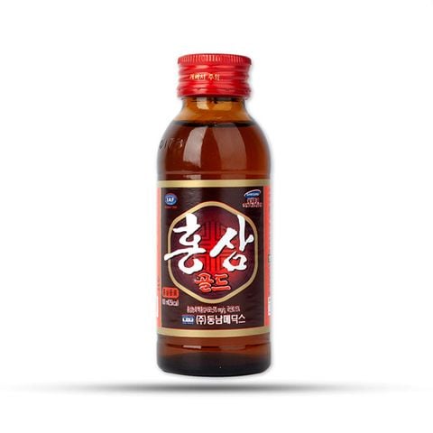 Nước hồng sâm IAF Hàn Quốc hộp 10 chai x 100ml