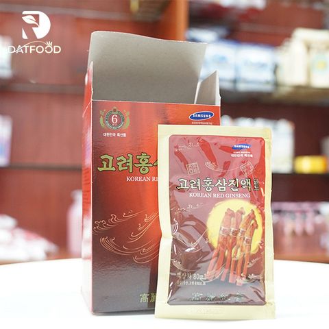 Nước hồng sâm KangHwa Hàn Quốc hộp 30 gói x 80ml