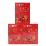Nước hồng sâm linh chi Pocheon Hàn Quốc hộp túi xách đỏ 30 gói x 70ml