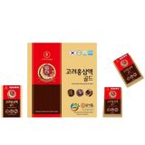 Nước hồng sâm linh chi táo đỏ Gold KGA hộp 30 gói x 70ml