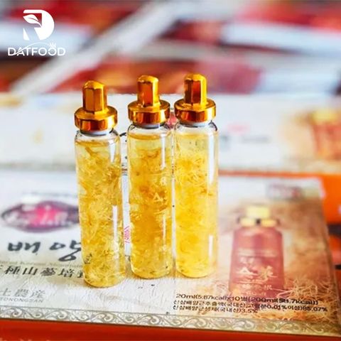 Nước hồng sâm núi Cheon Jong Tissue Hàn Quốc hộp giấy 30 ống x 20ml