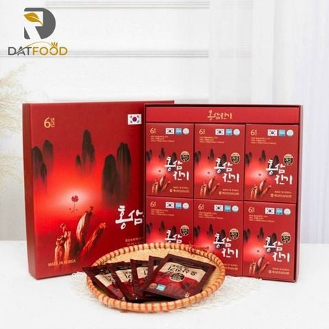 Nước hồng sâm núi Chinki Nonghyup Hàn Quốc hộp 30 gói x 50ml