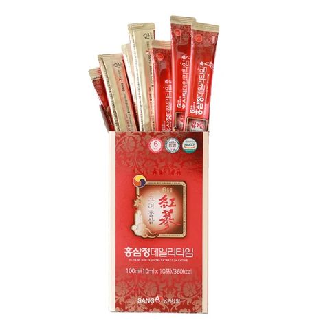 Nước hồng sâm SangA Hàn Quốc người lớn hộp 30 gói x 10ml