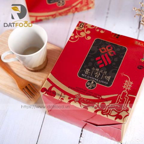 Nước hồng sâm Sobaek Hàn Quốc hộp 30 gói x 70ml