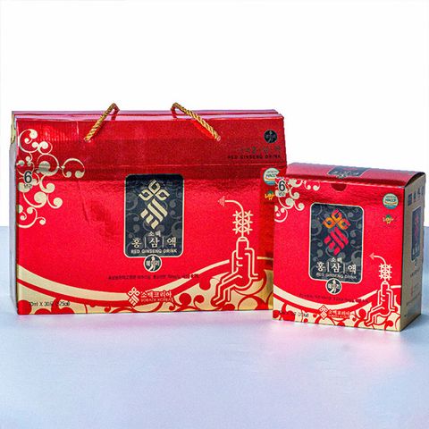 Nước hồng sâm Sobaek Hàn Quốc hộp 30 gói x 70ml