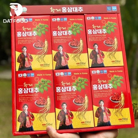 Nước hồng sâm táo đỏ Daehan Hàn Quốc hộp 30 gói x 70ml