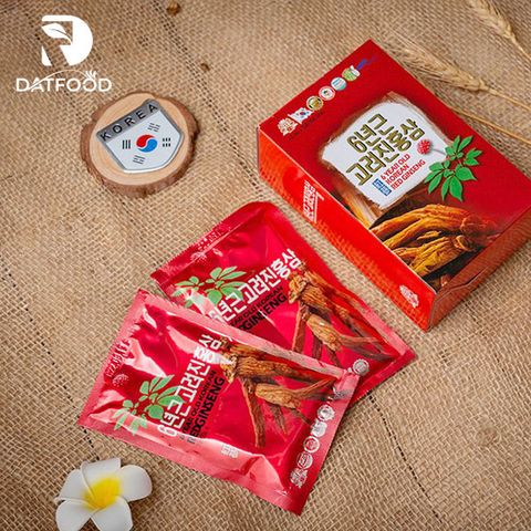 Nước hồng sâm Teawong Hàn Quốc hộp 30 gói x 70ml
