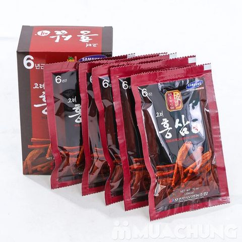 Nước hồng sâm Pocheon Hàn Quốc hộp nâu 30 gói x 70ml