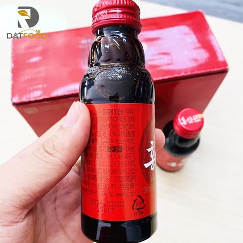 Nước hồng sâm Won KGC Hàn Quốc hộp 10 chai x 100ml