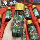 Nước mát gan đông trùng hạ thảo Well Bio Hàn Quốc hộp 10 chai x 100ml