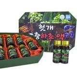 Nước mát gan đông trùng hạ thảo Well Bio Hàn Quốc hộp 10 chai x 100ml