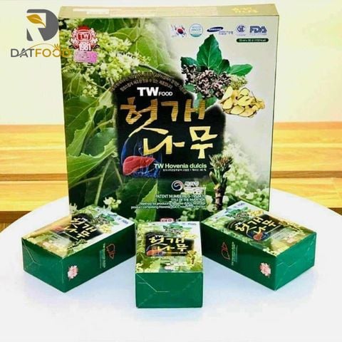 Nước mát gan Teawong Hàn Quốc hộp 30 gói x 70ml