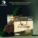 Nước uống giải độc gan Samjin Hovenia Dulcis Gold hộp 30 gói x 70ml
