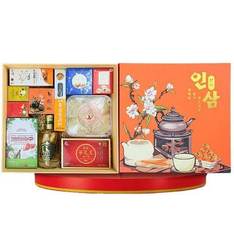 set quà tặng biếu Tết, quà tặng doanh nghiệp Mẫu 25