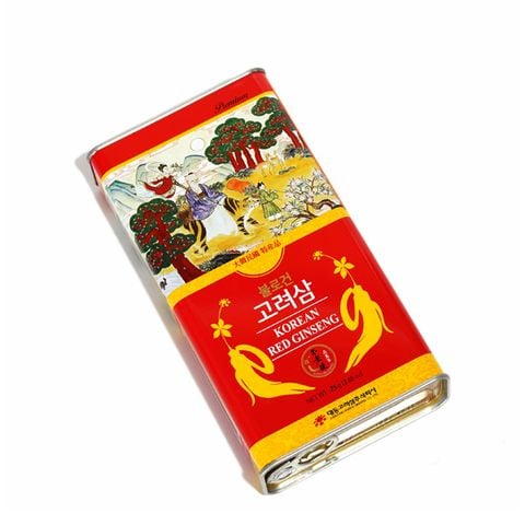 Sâm củ khô hộp thiếc Daedong Premium Hàn Quốc