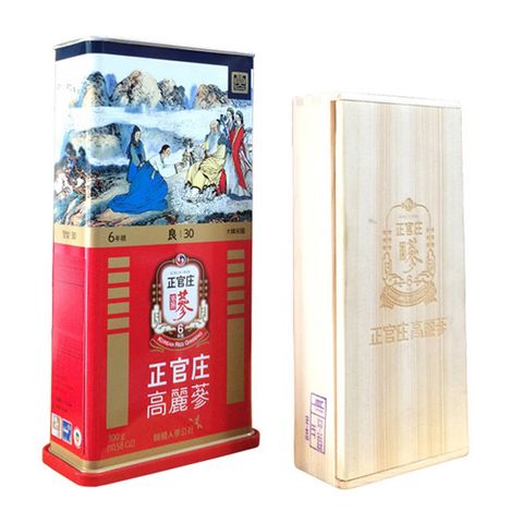 Sâm củ khô KGC hộp thiếc Hàn Quốc số 30