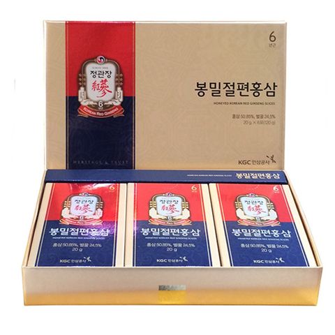 Sâm lát tẩm mật ong KGC Hàn Quốc