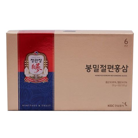 Sâm lát tẩm mật ong KGC Hàn Quốc