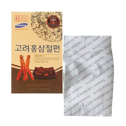 Sâm lát tẩm mật ong Pocheon hộp 200g (10 gói x 20g)