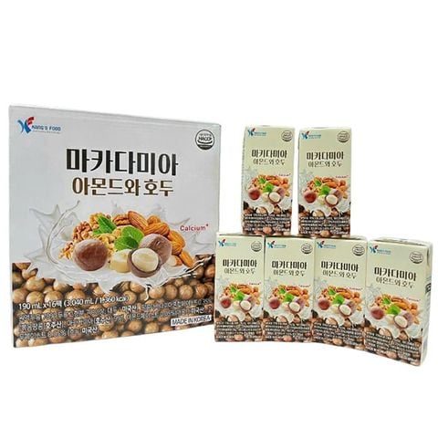 Sữa hạt Macca Óc Chó Hạnh Nhân Kang's Food Hàn Quốc