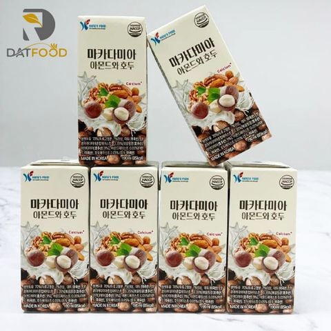 Sữa hạt Macca Óc Chó Hạnh Nhân Kang's Food Hàn Quốc