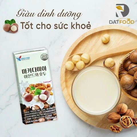 Sữa hạt Macca Óc Chó Hạnh Nhân Kang's Food Hàn Quốc