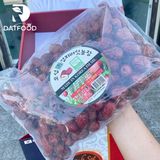 Hình ảnh táo đỏ sấy khô Samsung Hàn Quốc hộp 3 sọc 1kg chính hãng.