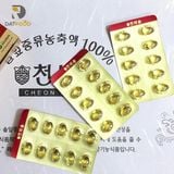 Tinh dầu thông đỏ Cheon Bi Sol Hàn Quốc hộp 180 viên