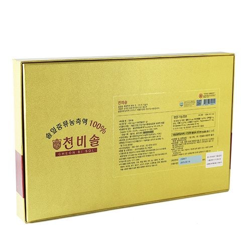 Tinh dầu thông đỏ Cheon Bi Sol Hàn Quốc hộp 180 viên