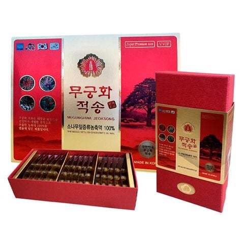 Tinh dầu thông đỏ Chính Phủ Hàn Quốc Mugunghwa Jeoksong 180 Viên