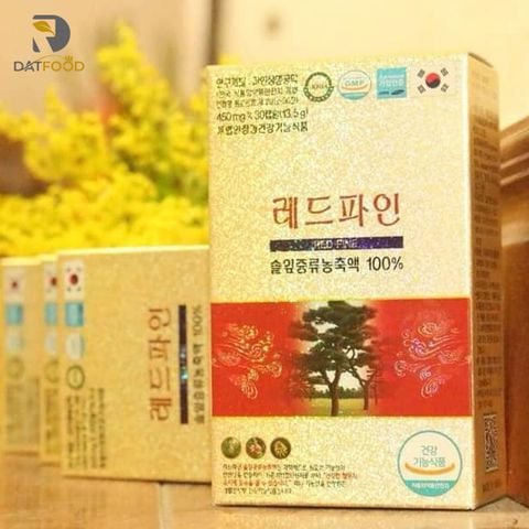 Tinh dầu thông đỏ Red Fine Hàn Quốc hộp 120 viên