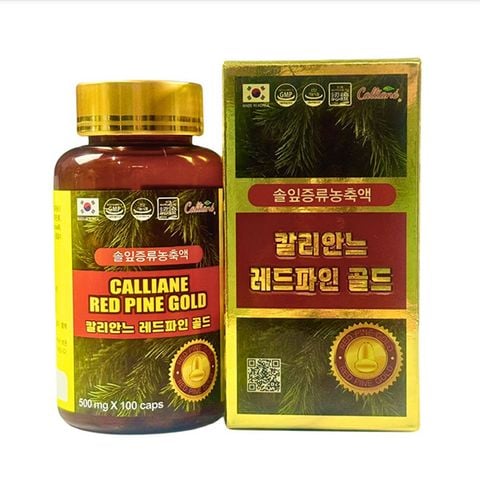 Tinh dầu thông đỏ Red Pine Gold Hàn Quốc hộp 100 viên