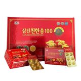 Tinh dầu thông đỏ Samjin Cheonhansong Hàn Quốc hộp 120 Viên