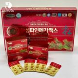 Tinh dầu thông đỏ Samsung Pine Mega Max Hàn Quốc hộp 120 viên