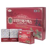 Tinh dầu thông đỏ Samsung Pine Mega Max Hàn Quốc hộp 120 viên