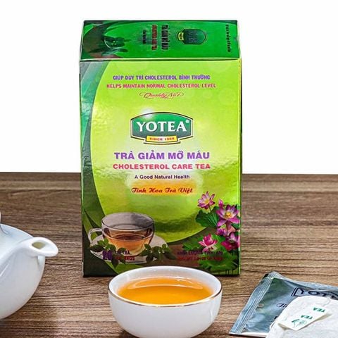 Trà túi lọc giảm mỡ máu Yotea hộp 40g (20 túi trà x 2g)