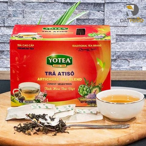 Trà túi lọc Atiso Yotea hộp 40g (20 túi trà x 2g)