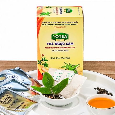 Trà túi lọc Ngọc Sâm Yotea hộp 40g (20 túi trà x 2g)