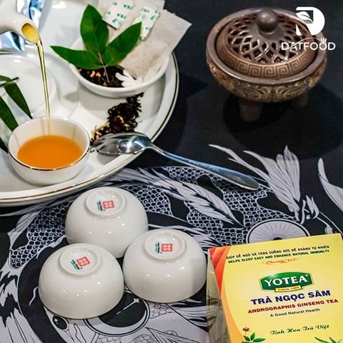 Trà túi lọc Ngọc Sâm Yotea hộp 40g (20 túi trà x 2g)