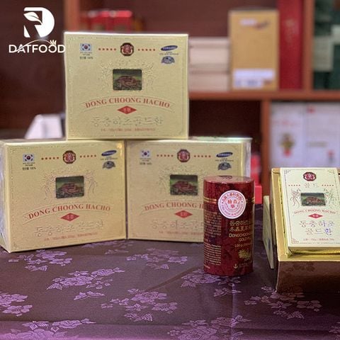 Viên đông trùng hạ thảo Bio loại 1 Hàn Quốc hộp 2 lọ x 100g